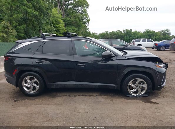 KM8JB3DEXRU281439 2024 HYUNDAI TUCSON Black Вид задньої частини салону