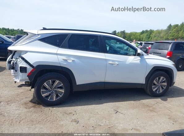 KM8JBCA11PU101506 2023 HYUNDAI TUCSON HYBRID White Սալոնի 360 աստիճան տեսք