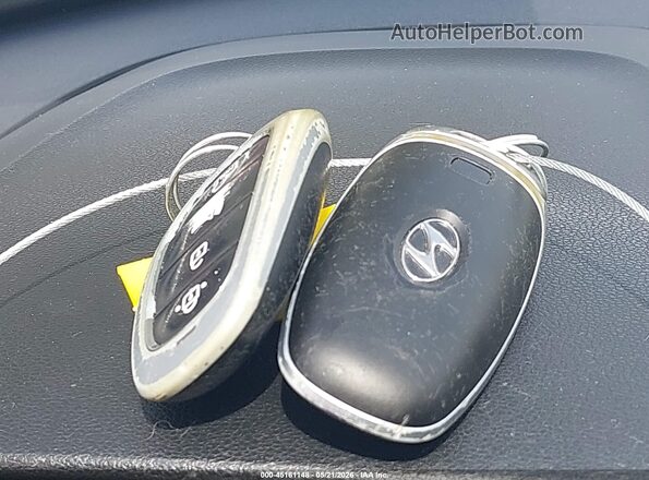 KM8JBCA19NU076674 2022 HYUNDAI TUCSON HYBRID Silver Вид панелі приладів