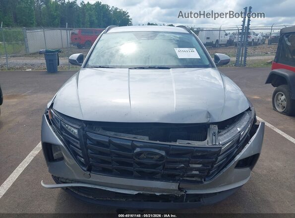 KM8JBCA19NU076674 2022 HYUNDAI TUCSON HYBRID Silver Вид щитка приладів