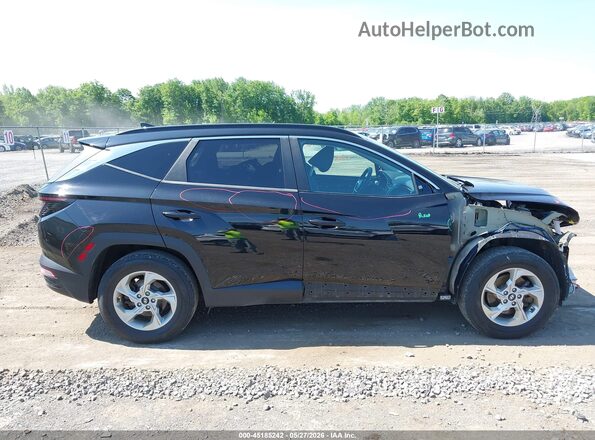 KM8JBCAE8NU065068 2022 HYUNDAI TUCSON Black უკანა სალონის ხედი