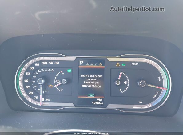 KM8JBCD10RU214541 2024 HYUNDAI TUCSON HYBRID Gray Rear seats view