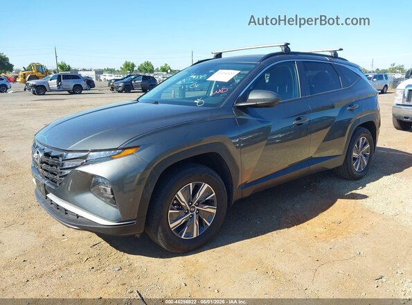 KM8JBCD10RU214541 2024 HYUNDAI TUCSON HYBRID Gray Front left