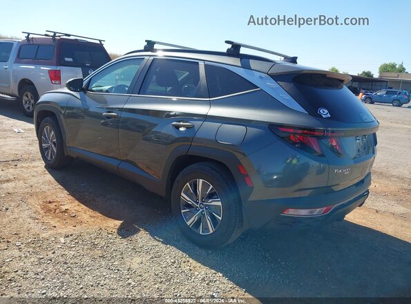 KM8JBCD10RU214541 2024 HYUNDAI TUCSON HYBRID Gray Rear left
