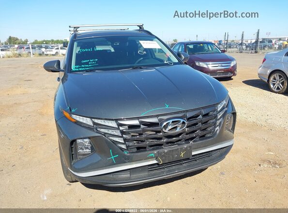 KM8JBCD10RU214541 2024 HYUNDAI TUCSON HYBRID Gray Instrument cluster view