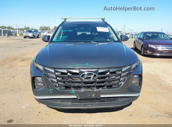 KM8JBCD10RU214541 2024 HYUNDAI TUCSON HYBRID Gray Rear interior view