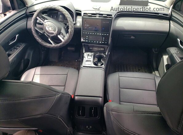 KM8JBCD12RU237688 2024 HYUNDAI TUCSON Black Առջևի վահանակի տեսք