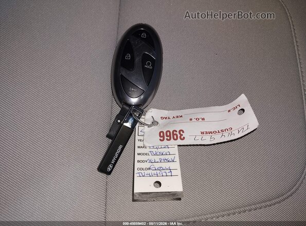 KM8JBDD2XTU414977 2026 HYUNDAI TUCSON PLUG-IN HYBRID Gray 