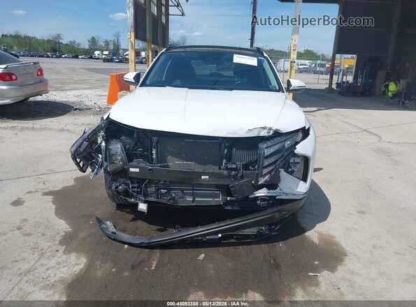 KM8JCCD13RU220511 2024 HYUNDAI TUCSON HYBRID White ხელსაწყოთა პანელის ხედი