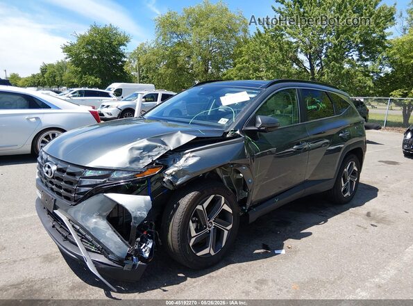 KM8JCCD17RU238767 2024 HYUNDAI TUCSON HYBRID Green წინა ხედი