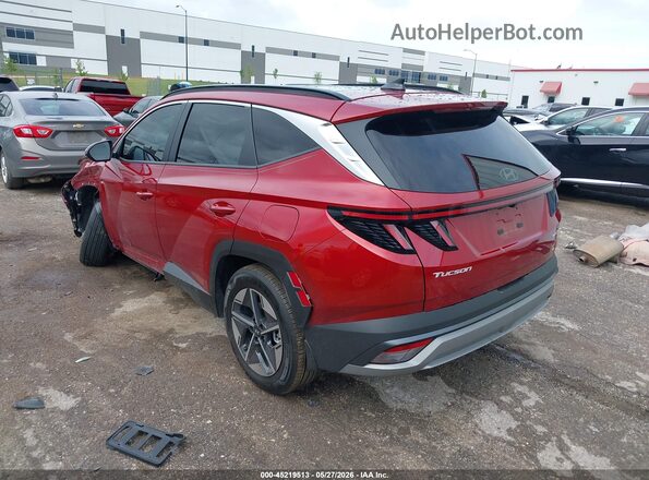 KM8JCDD15SU346946 2025 HYUNDAI TUCSON HYBRID Red Tył lewy