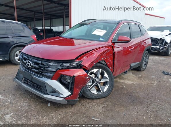 KM8JCDD15SU346946 2025 HYUNDAI TUCSON HYBRID Red Przód lewy