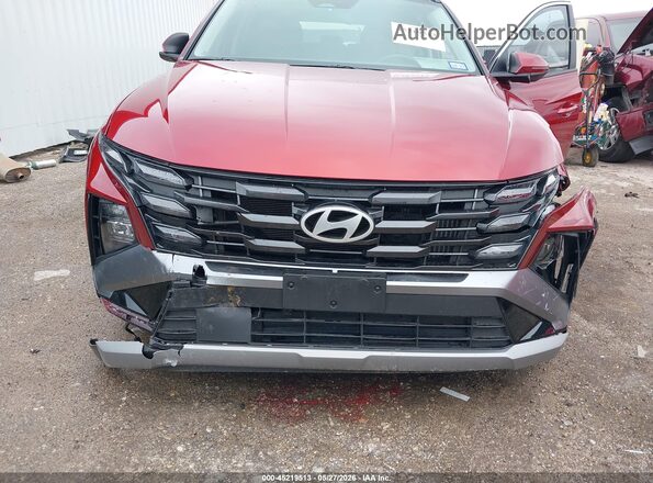 KM8JCDD15SU346946 2025 HYUNDAI TUCSON HYBRID Red Widok z przodu