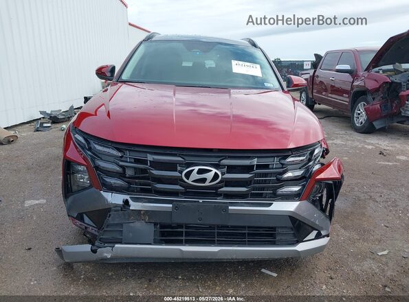 KM8JCDD15SU346946 2025 HYUNDAI TUCSON HYBRID Red Widok zestawu wskaźników