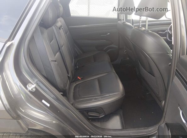 KM8JE3AE4NU053376 2022 HYUNDAI TUCSON Black Vista de la etiqueta del VIN