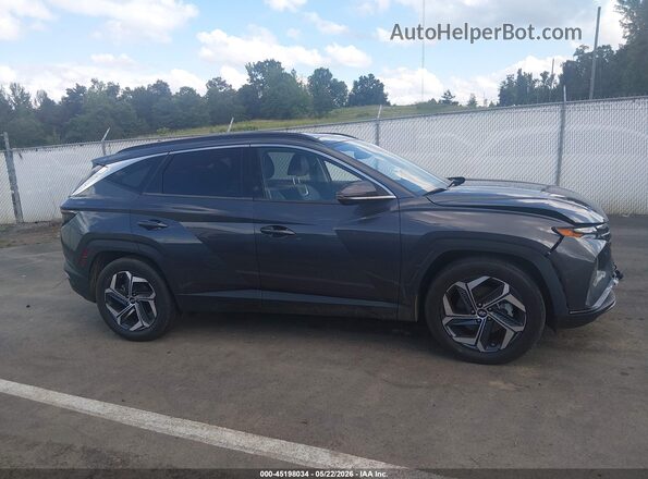 KM8JE3AE4NU053376 2022 HYUNDAI TUCSON Black Vista interior trasera