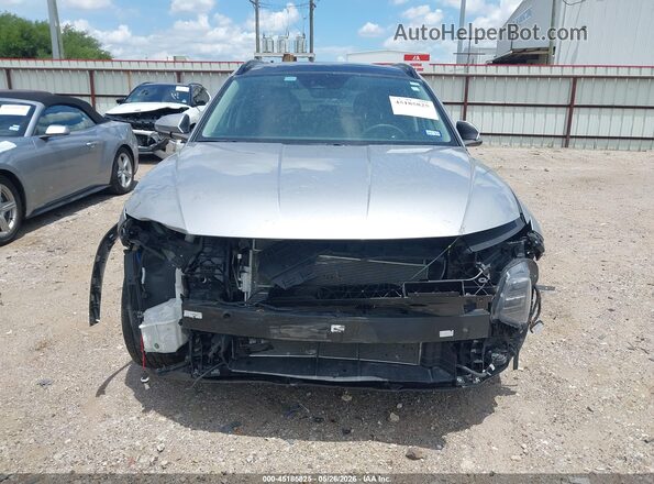 KM8JE3AEXPU216213 2023 HYUNDAI TUCSON Gray უკანა სალონის ხედი