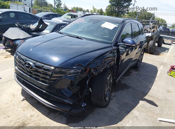 KM8JE3DE0RU291372 2024 HYUNDAI TUCSON Black Передня ліва чверть