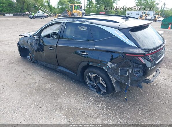 KM8JECA18PU094366 2023 HYUNDAI TUCSON HYBRID Black Rear left