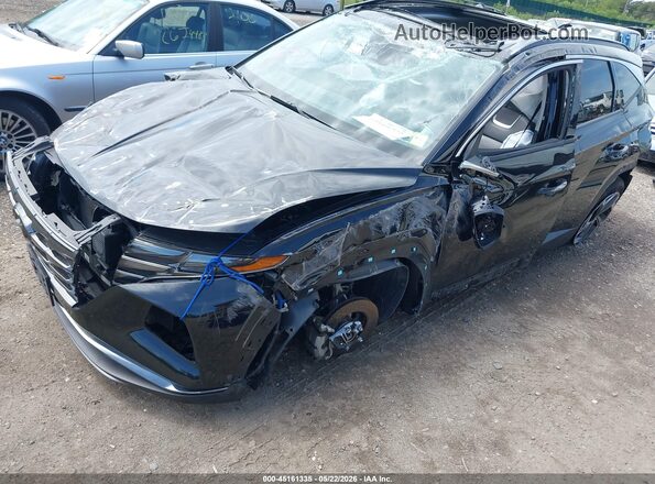 KM8JECA18PU094366 2023 HYUNDAI TUCSON HYBRID Black Front left