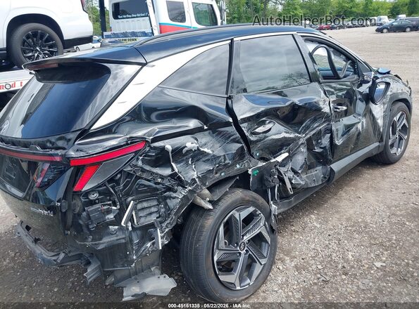 KM8JECA18PU094366 2023 HYUNDAI TUCSON HYBRID Black Front view