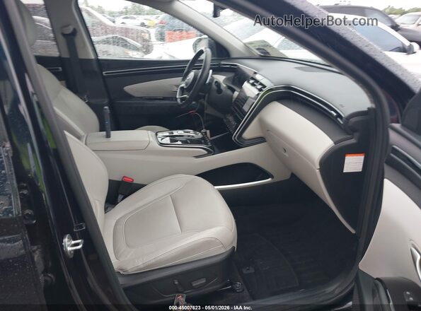 KM8JECA1XNU049457 2022 HYUNDAI TUCSON HYBRID Black Սալոնի դիմացի տեսք