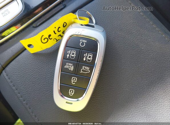 KM8JECAEXNU054662 2022 HYUNDAI TUCSON Black Вид панелі приладів