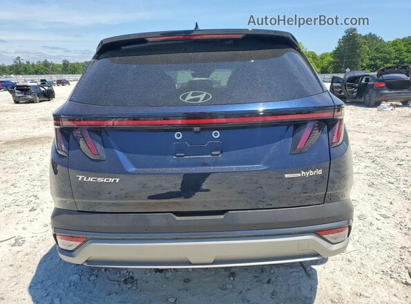 KM8JEDD1XSU258159 2025 HYUNDAI TUCSON Blue Հետևի տեսք