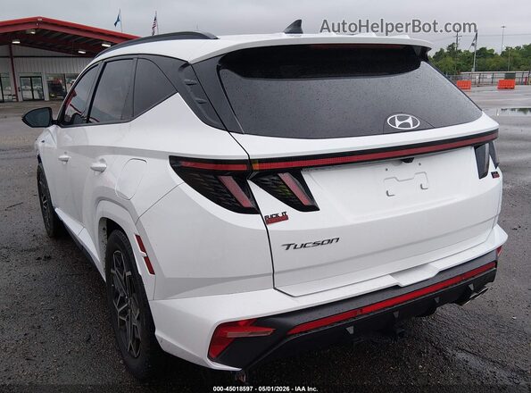 KM8JF3AE2PU205798 2023 HYUNDAI TUCSON White უკანა მარცხენა