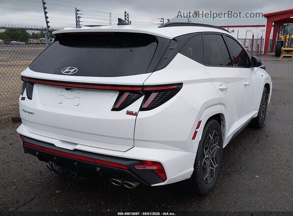 KM8JF3AE2PU205798 2023 HYUNDAI TUCSON White უკანა მარჯვენა