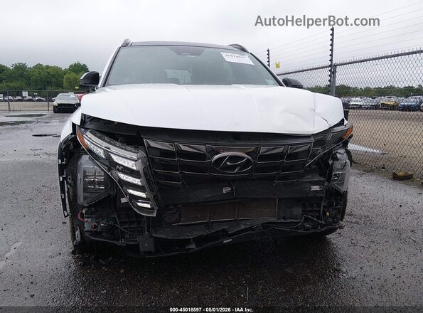 KM8JF3AE2PU205798 2023 HYUNDAI TUCSON White უკანა სალონის ხედი