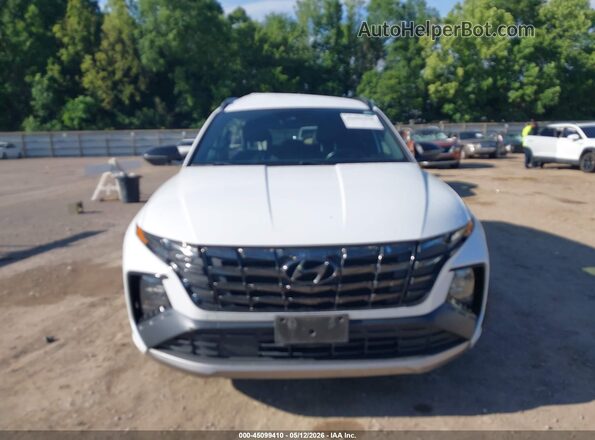 KM8JF3AE4NU102217 2022 HYUNDAI TUCSON White Instrument cluster view