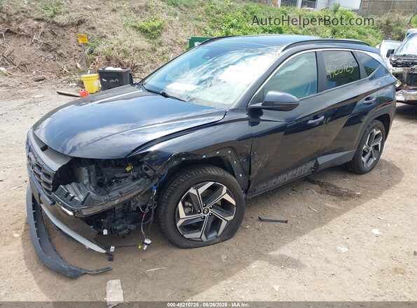 KM8JFCA18PU136385 2023 HYUNDAI TUCSON HYBRID Black Front left