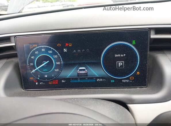 KM8JFCA18PU136385 2023 HYUNDAI TUCSON HYBRID Black Rear seats view
