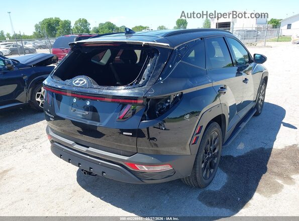 KM8JFCDE5RU297892 2024 HYUNDAI TUCSON Black უკანა მარჯვენა
