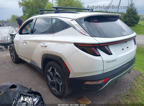 KM8JFDD2XRU234475 2024 HYUNDAI TUCSON PLUG-IN HYBRID White 
