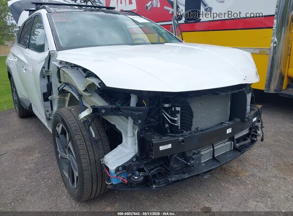 KM8JFDD2XRU234475 2024 HYUNDAI TUCSON PLUG-IN HYBRID White 