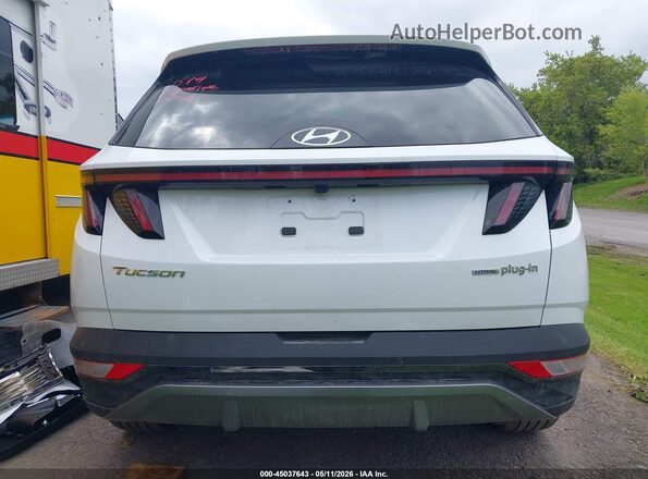 KM8JFDD2XRU234475 2024 HYUNDAI TUCSON PLUG-IN HYBRID White 