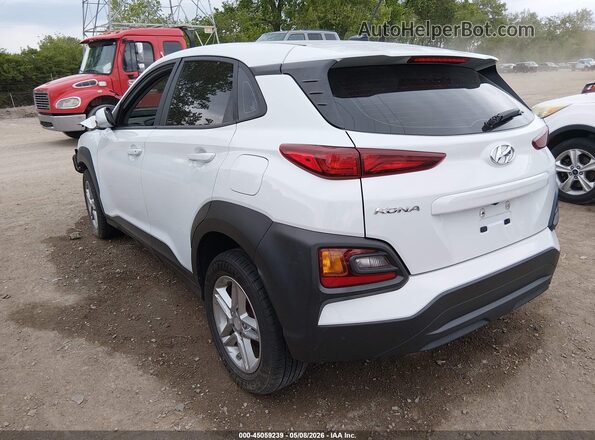 KM8K12AA0LU473639 2020 HYUNDAI KONA Белый Задняя левая четверть