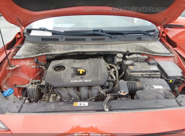 KM8K12AA2LU414964 2020 HYUNDAI KONA Orange Вид ззаду