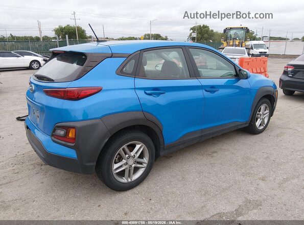 KM8K12AA2LU484108 2020 HYUNDAI KONA Blue Tył prawy