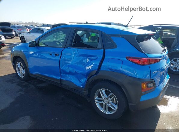 KM8K12AA3LU552030 2020 HYUNDAI KONA Light Blue Հետևի ձախ