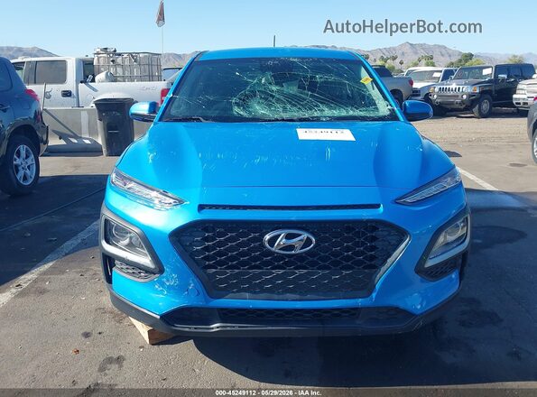 KM8K12AA3LU552030 2020 HYUNDAI KONA Light Blue Սարքավորումների վահանակի տեսք
