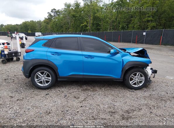 KM8K12AA4KU384798 2019 HYUNDAI KONA Light Blue Սալոնի 360 աստիճան տեսք