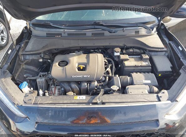KM8K12AA7LU408965 2020 HYUNDAI KONA Black Հետևի տեսք