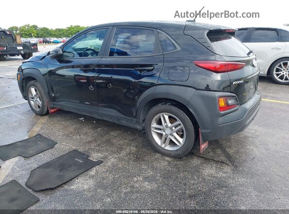 KM8K12AA7LU413664 2020 HYUNDAI KONA Black Հետևի ձախ