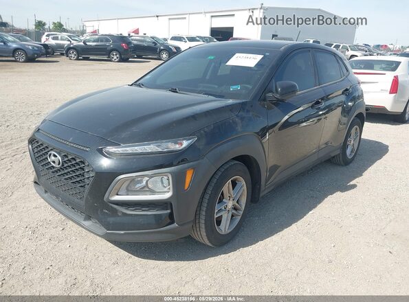 KM8K12AA8JU100927 2018 HYUNDAI KONA Black Front left