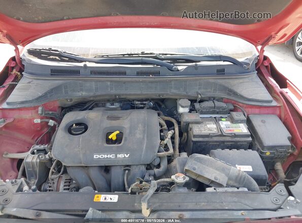 KM8K12AA8LU483996 2020 HYUNDAI KONA Red Vista trasera