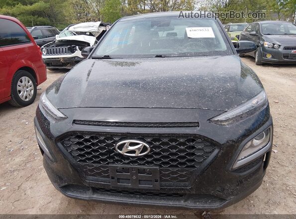 KM8K12AA9LU583833 2020 HYUNDAI KONA Черный Вид панели приборов