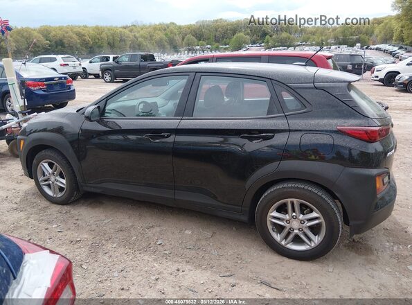 KM8K12AA9LU583833 2020 HYUNDAI KONA Черный Вид задней части салона